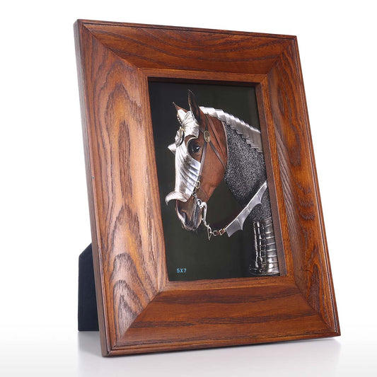 4x6 Dark Brown Wood Picture Frame Rustic Wooden