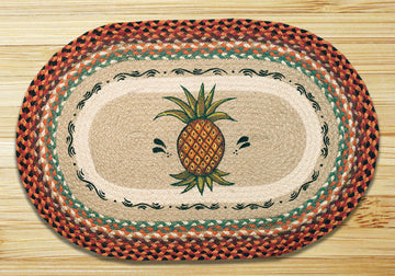 Earth Rugs 65-375P Pineapple Oval Patch