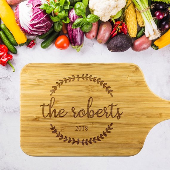 Personalized Wooden Cutting Board